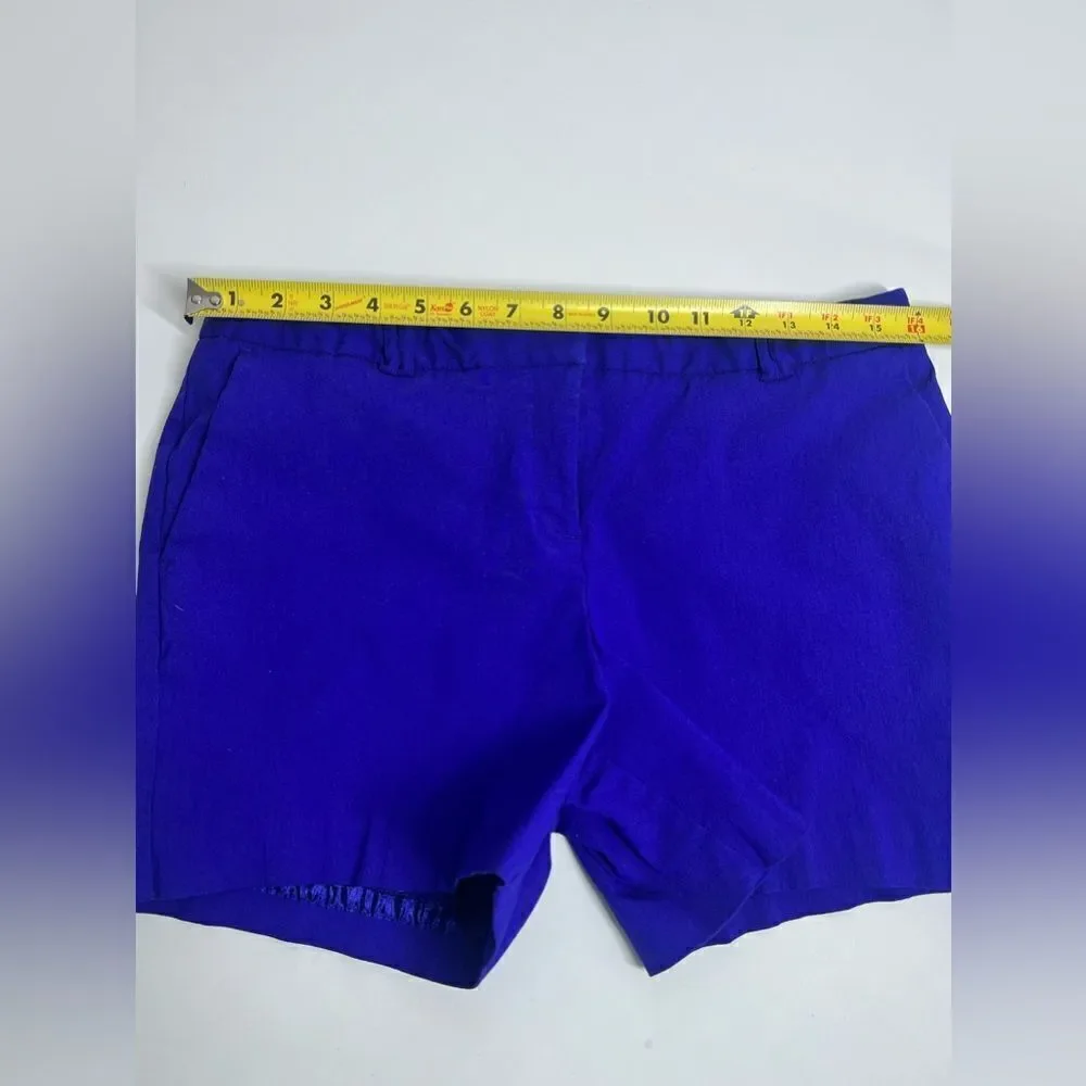 Worthington Mercantile Women's 4” Classic Chino Short Blue Size 10P